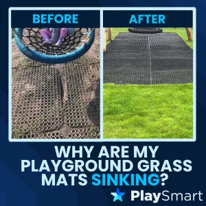 Why are my Grass Mats Sinking?