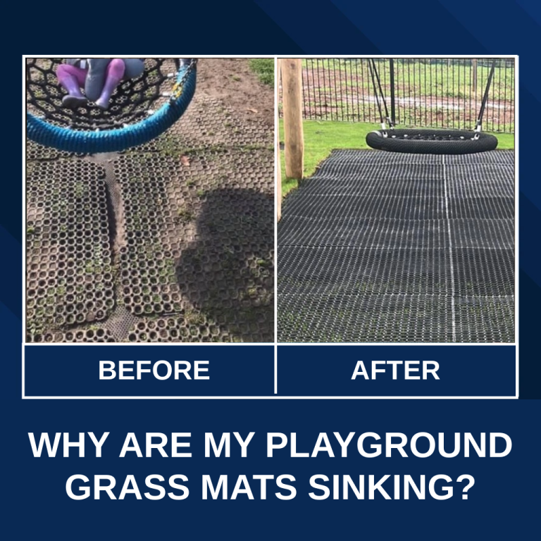 Why are My Playground Grass Mats Sinking?