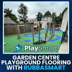 Garden Centre Playground Floor Installation