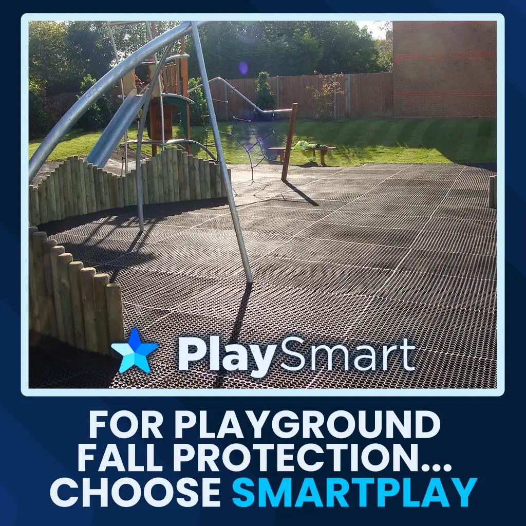 For playground fall protection... choose SmartPlay