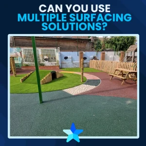 Can I use More than one Surface on my play area?