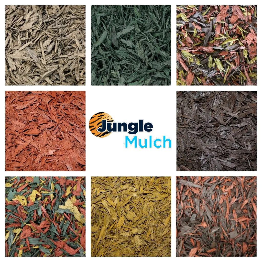 8 Colour options for JungleMulch