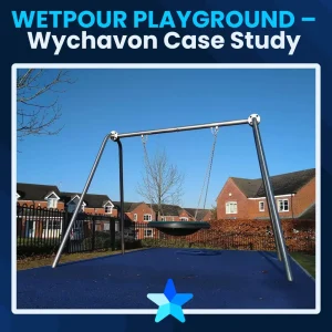 Wetpour Playground in Wychavon: Case Study