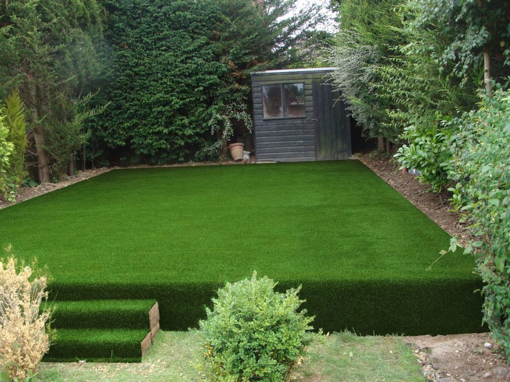 artificial grass lawn