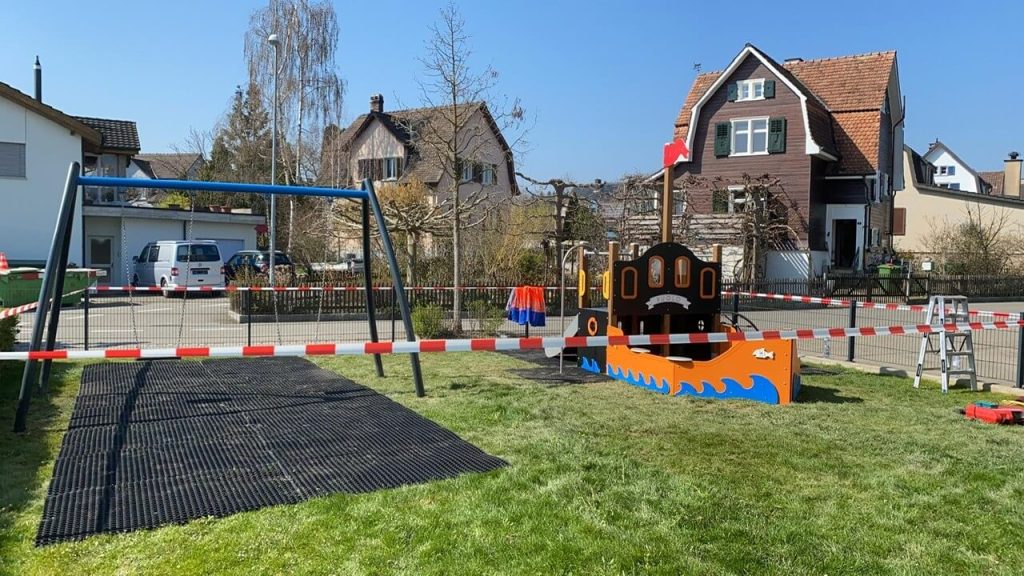 grass mats for swing bay