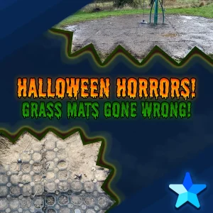 Halloween Horrors- Grass Mats Gone Wrong!