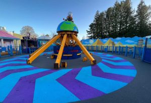 Wetpour rubber design and installation by PlaySmart