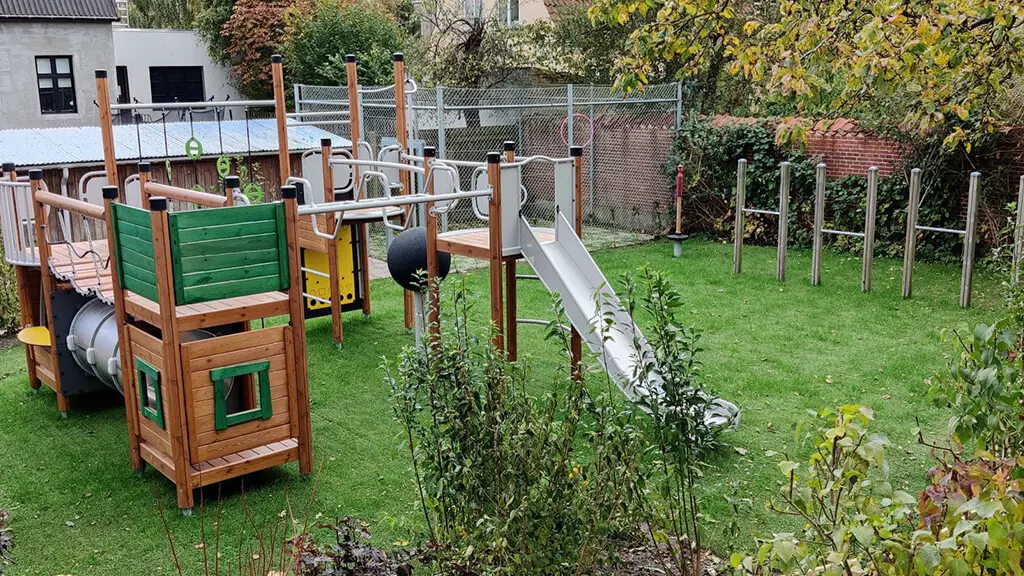 HybridSmart Grass mats in local playground