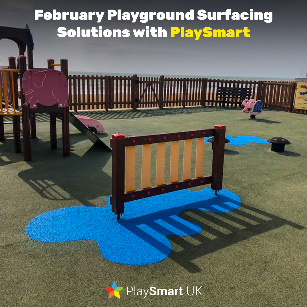 February Playground Surfacing Solutions with PlaySmart