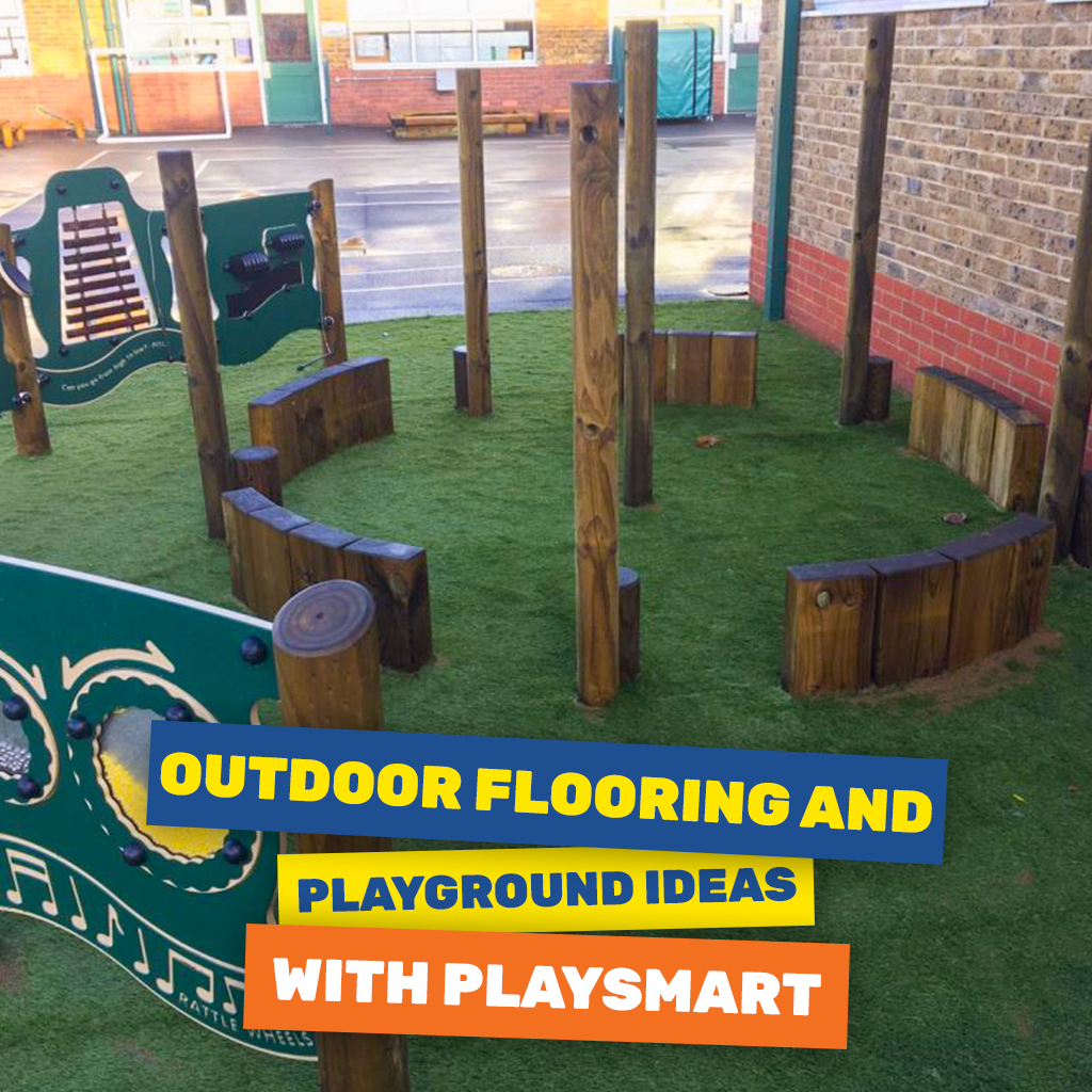 Outdoor Flooring and Playground ideas with PlaySmart