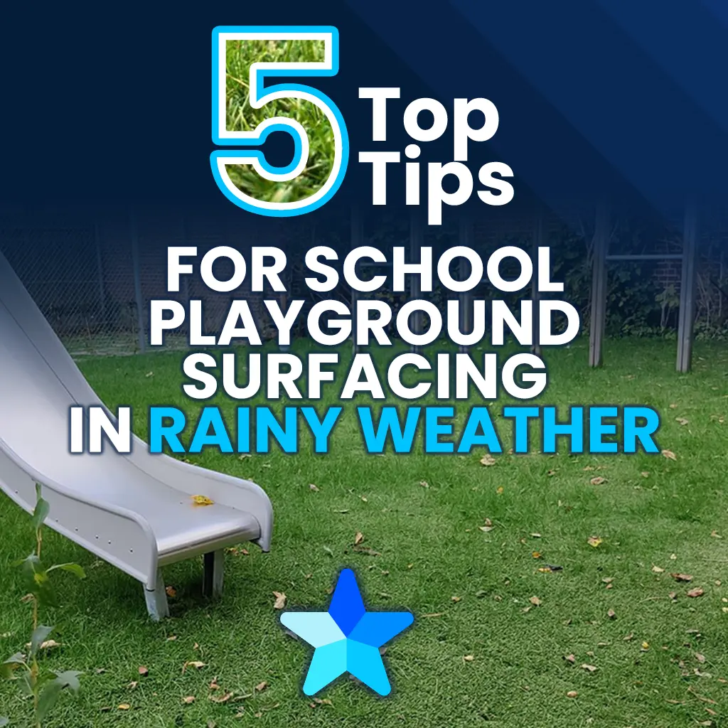 5 top tips for school playground surfacing in rainy weather
