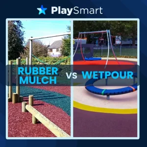 Rubber Mulch vs Wetpour Rubber: Rubber Flooring Decisions