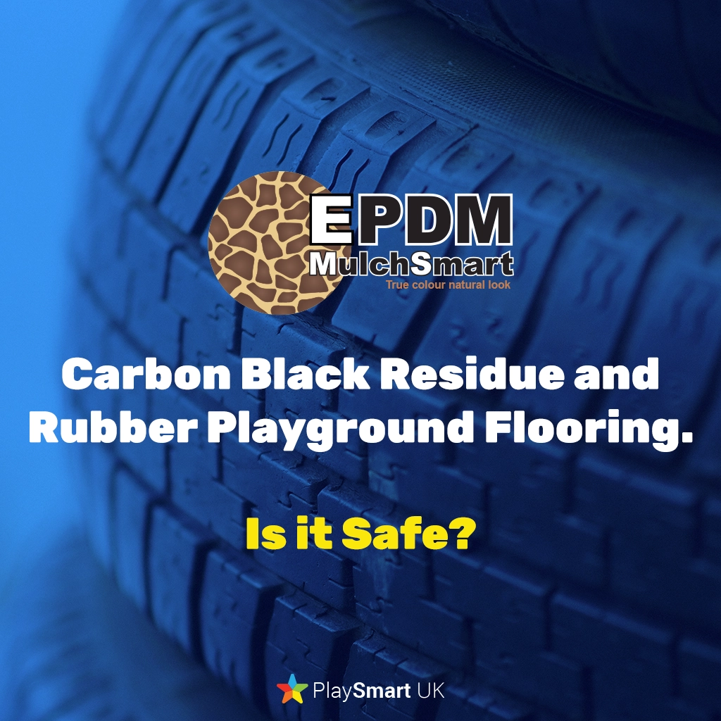 Carbon Black Residue and Rubber Playground Flooring. Is it Safe?