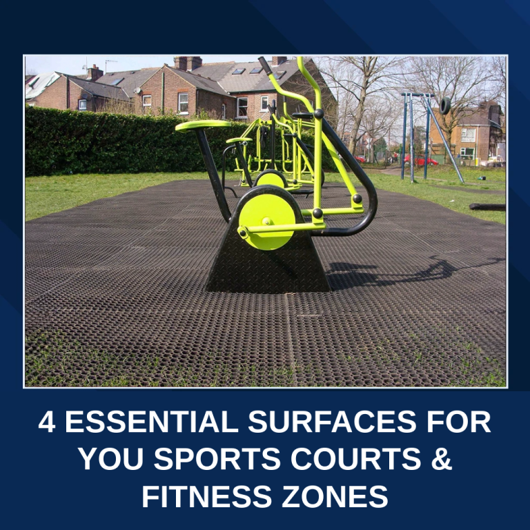 4 Essential Surfaces for Your Sports Courts & Fitness Zones