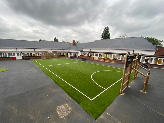 Perfect Pitch Football pitch in school