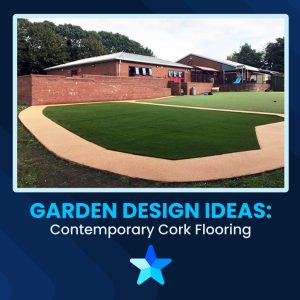 Contemporary Cork Flooring Garden Design Ideas