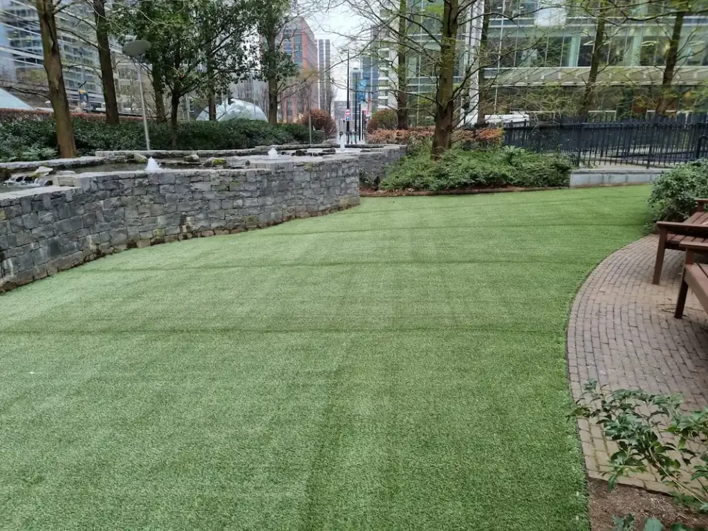 Freshly installed HybridSmart in a City Garden