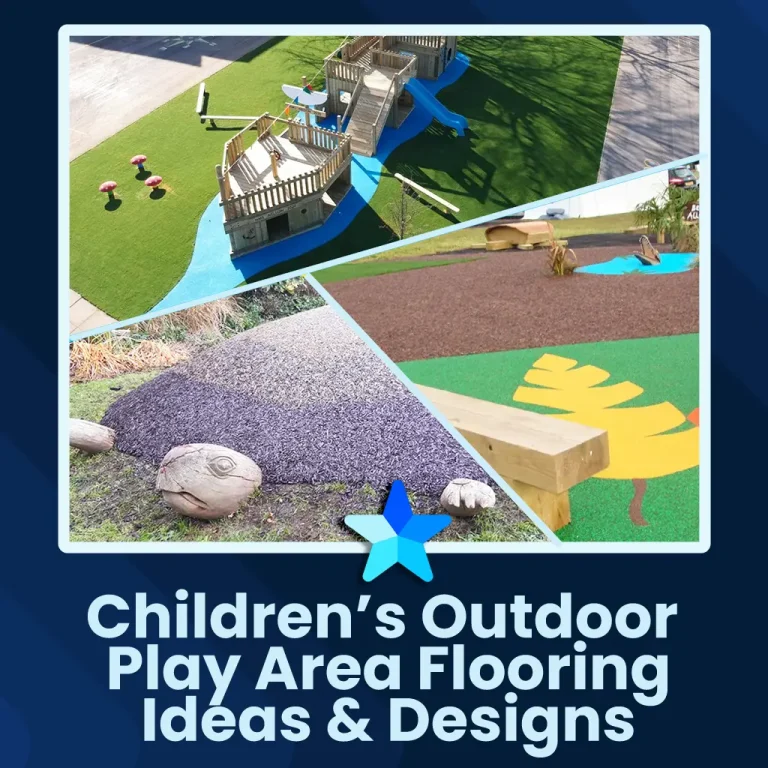 Children's Outdoor Play Area Flooring Ideas & Designs