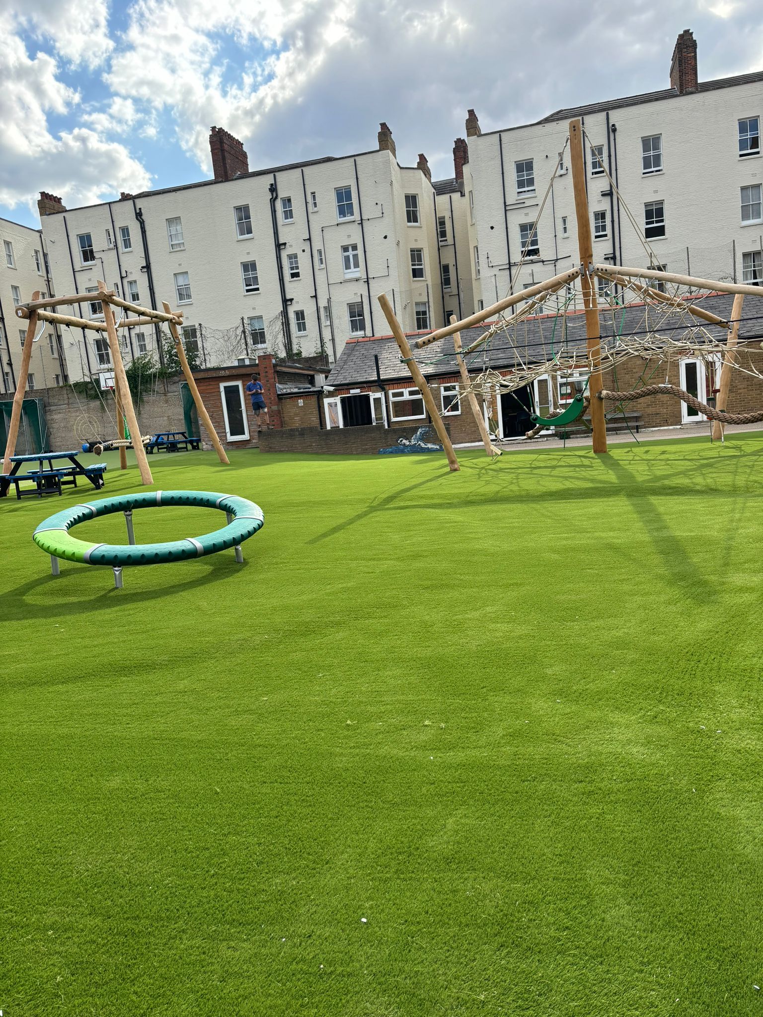 Lush Lawn artificial grass park in London