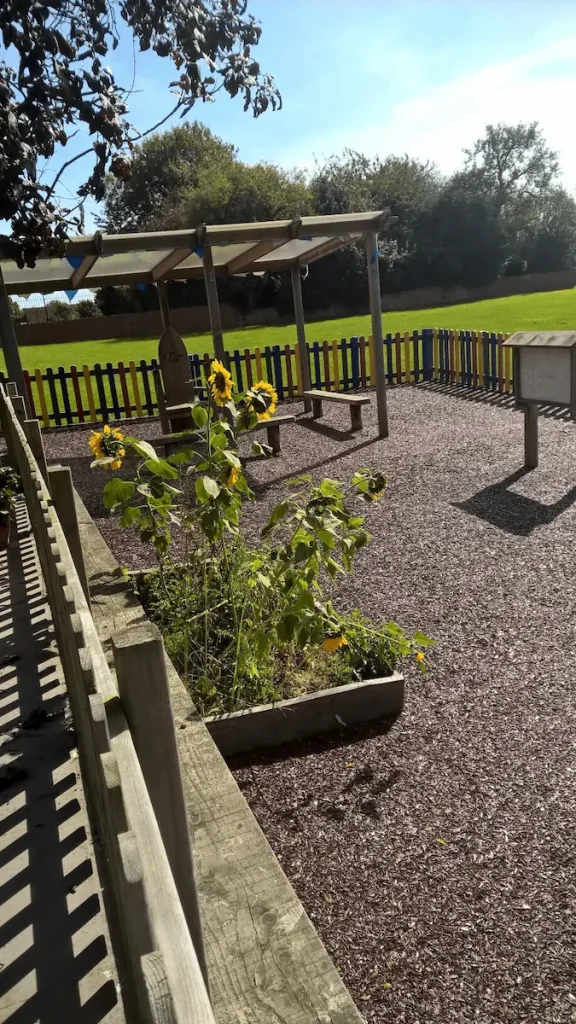 Red Rubber Mulch Playground using JungleMulch