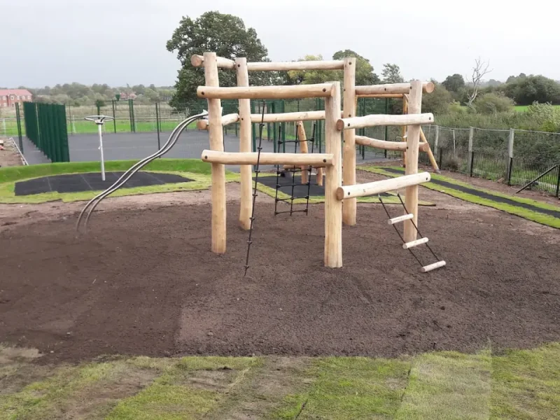3rd step of SmartPlay installation with additional soil layer for extra protection