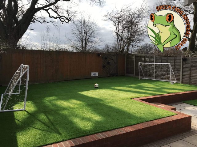 Artificial Grass garden football pitch