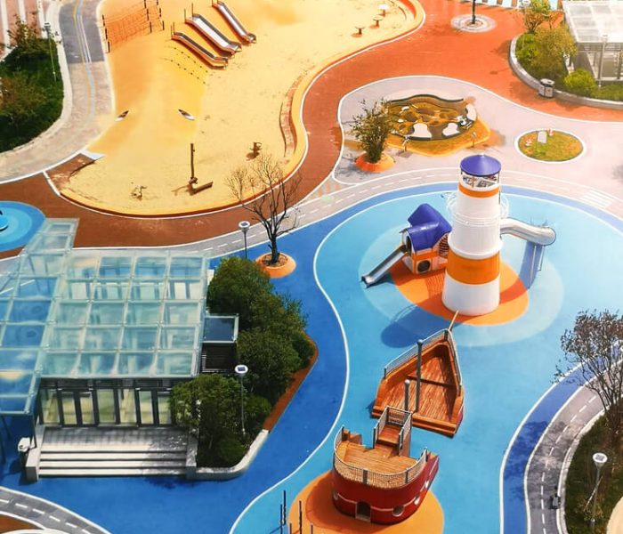 Large Coastal Themed Playground Leisure site