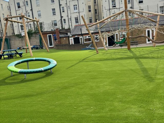Lush Lawn artificial grass park in London