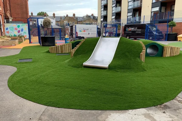 Artificial Grass Playground Mounds
