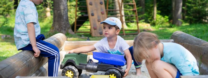 Children playing